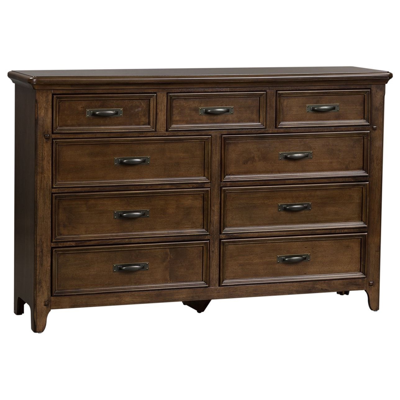 Liberty Furniture Saddlebrook 184BR31 Traditional 9Drawer Dresser